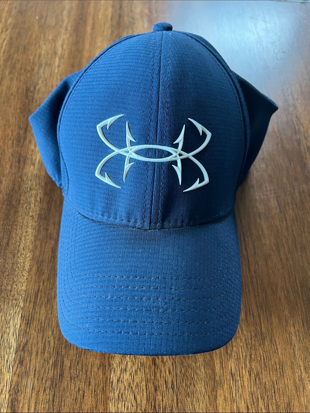 Under Armour Navy Blue Hat with Hook Logo